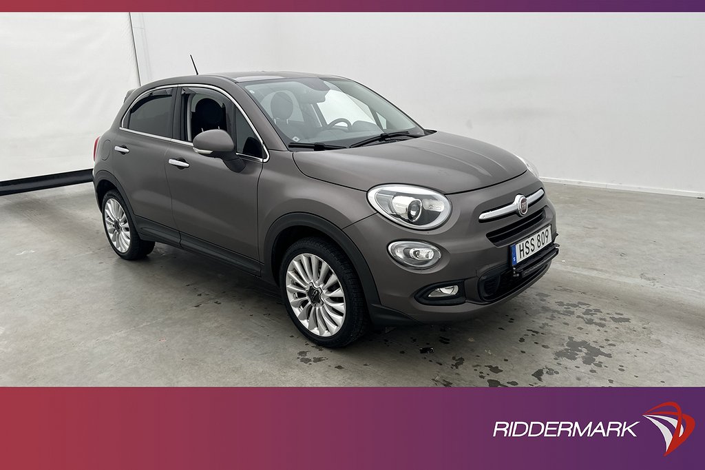 Fiat 500X 1.4 MultiAir 140hk Lounge Kamera Halvskinn Drag