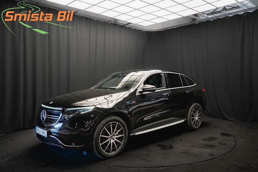 Mercedes-Benz EQC 400 4M AMG PREMIUM+ PANO BUR LÄDER ELSTOL DRAG 360 MOMS
