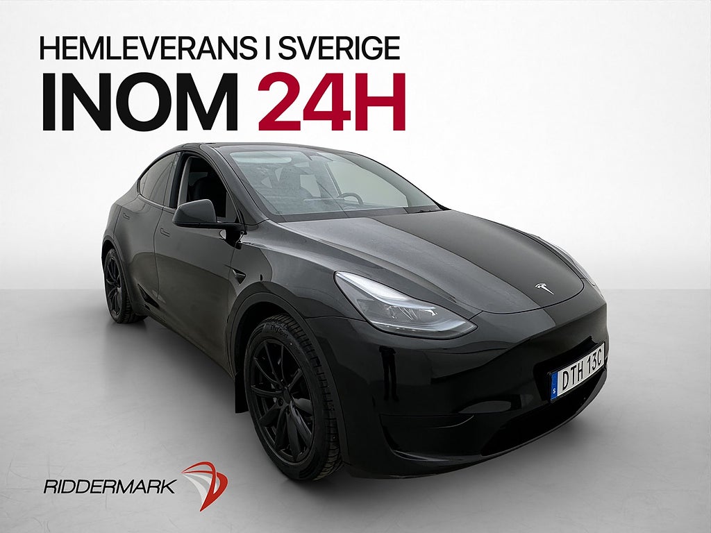 Tesla Model Y Standard Range Pano Autopilot Svensksåld MOMS