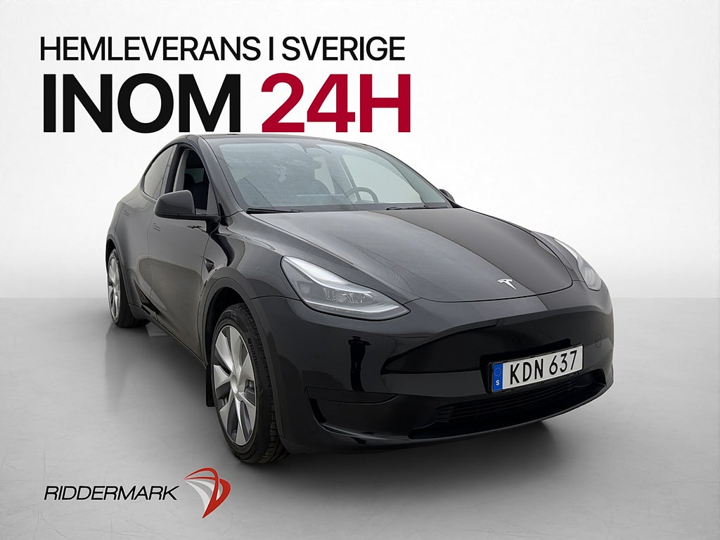 Tesla Model Y Standard Range RWD MOMS Drag Värmepump HW3