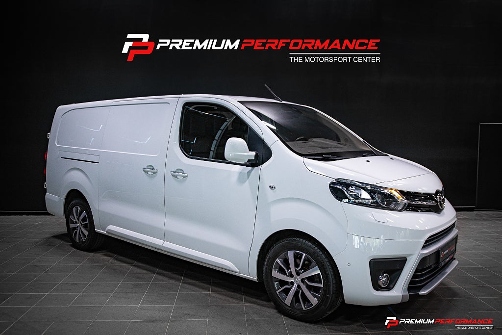 Toyota ProAce 2.0 D-4D L3 Lång HuD|360|ACC|BLIS|Keyless|GPS|Drag|Värm