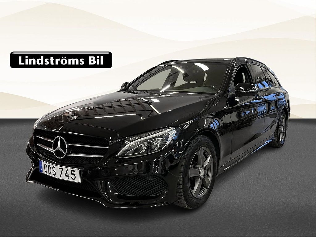 Mercedes-Benz C 200 T d red AMG Night Package 136hk V-hjul