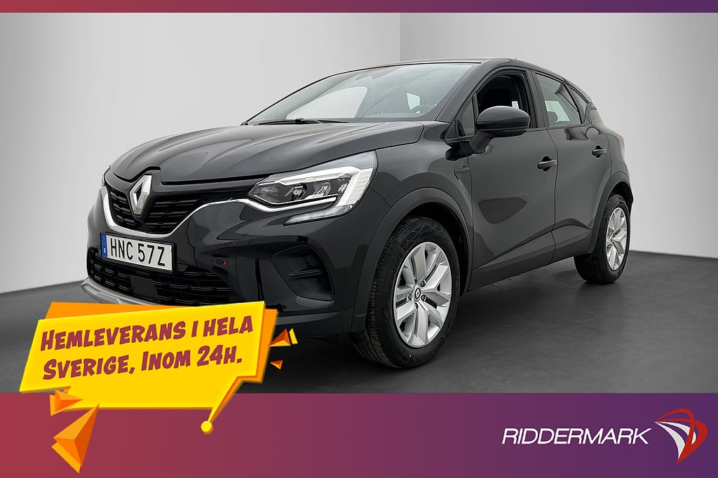 Renault Captur Equilibre CarPlay Sensorer En-Brukare
