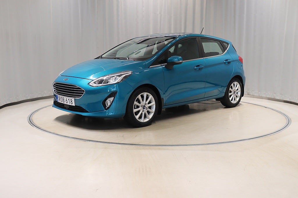 Ford Fiesta 1,0 ecoboost 100hk Aut Drag Farhållare Sensorer 2018