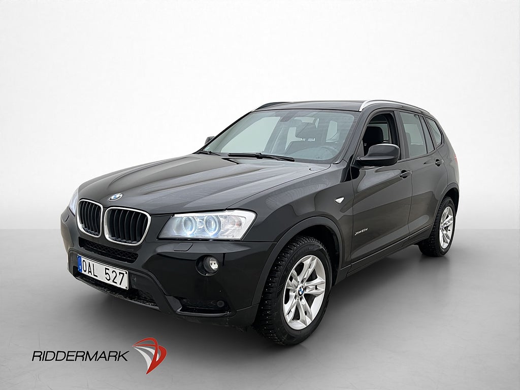 BMW X3 xDrive20d 184hk Farthållare Bluetooth