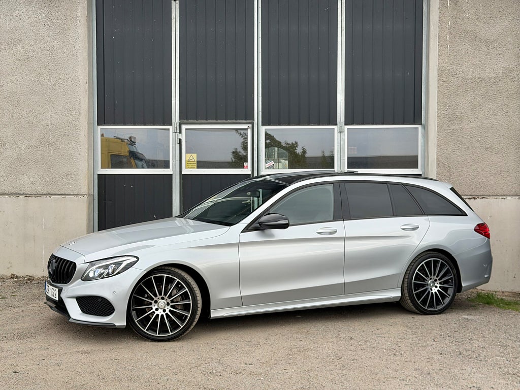 Mercedes-Benz C 220 d AMG Burmester Pano Kamera Drag Night Se spec 