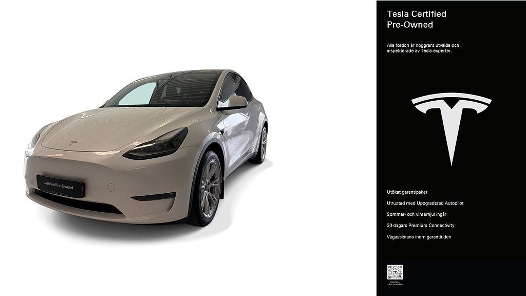 Tesla Model Y Long Range AWD Certified Pre-Owned 3,84% ränta