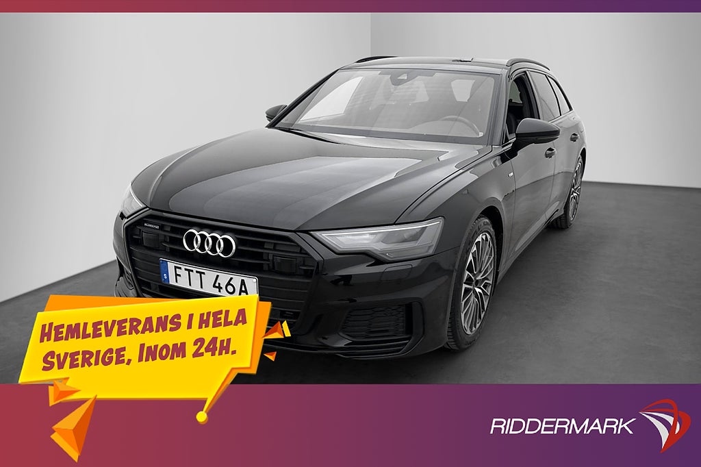 Audi A6 Avant 55 TFSI e Q 367hk S-Line Cockpit CarPlay Navi