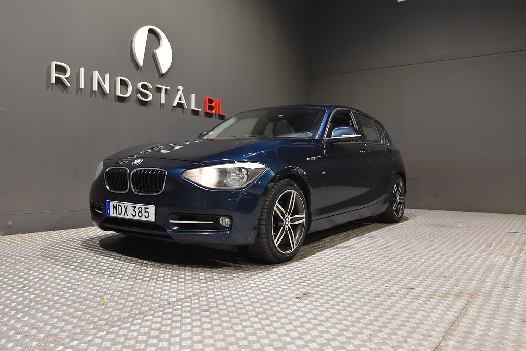 BMW 120 d 184 HK AUT F20 SPORT LINE PDC 0.41L/MIL 17800MIL