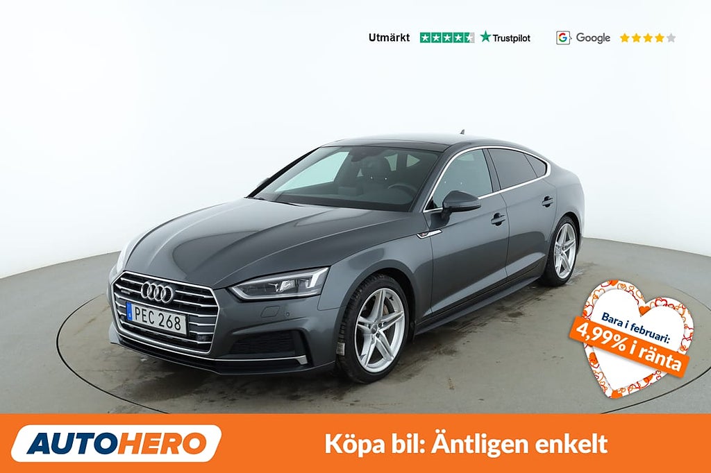 Audi A5 Sportback 2.0 TFSI quattro S Tronic / Drag, pano