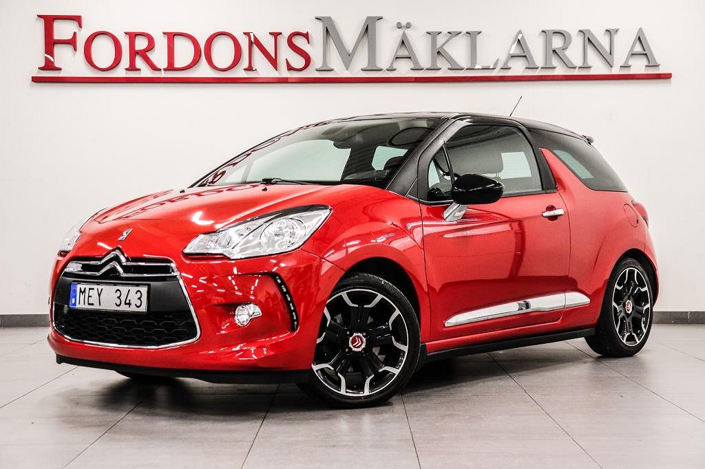 Citroën DS3 1.6 THP 156HK VÄRMARE BLUETOOTH PDC S+V