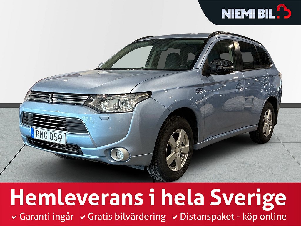 Mitsubishi Outlander PHEV CVT Drag Kamera Psens Navi S&Vdäck