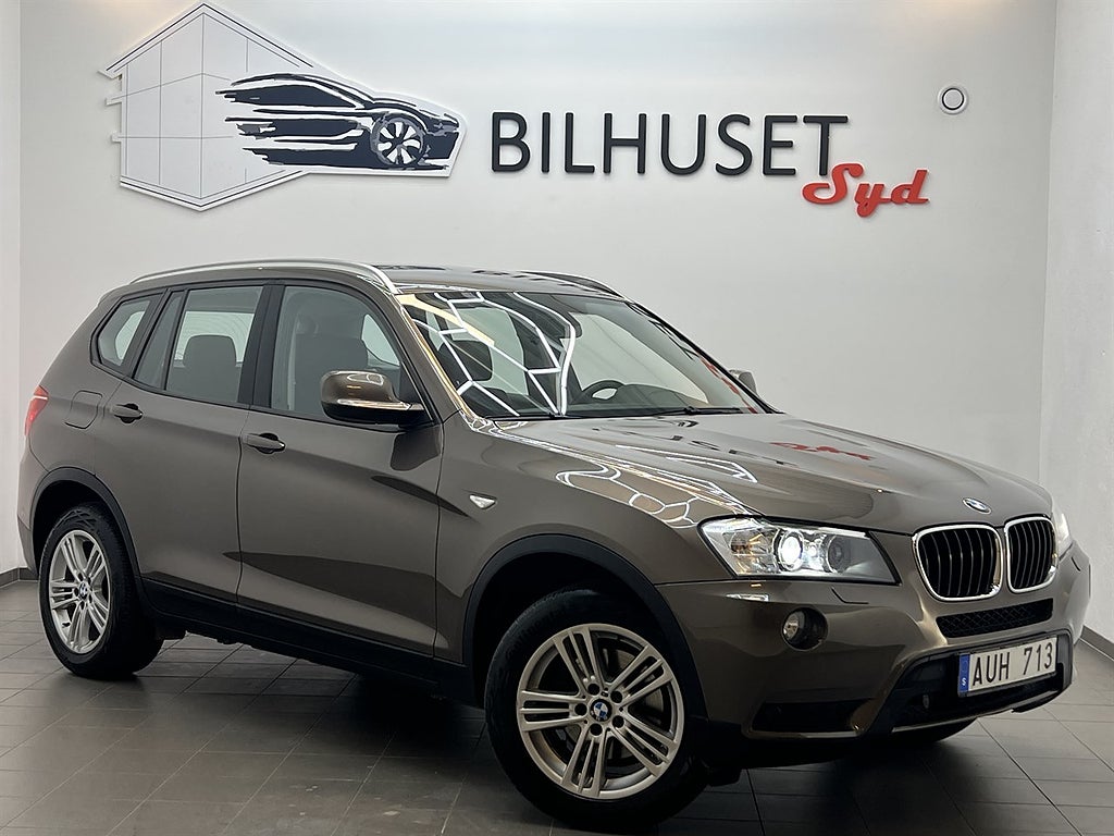 BMW X3 xDrive 20d 184hk 18" M sport fälg/Dragkrok/V-hjul/2brukare