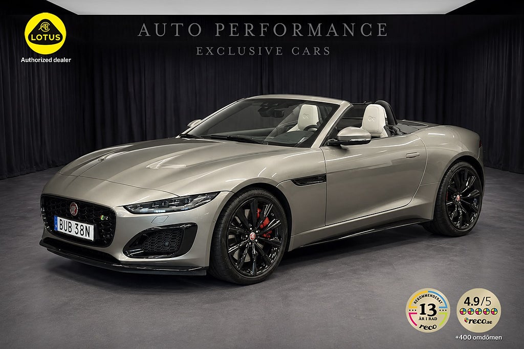 Jaguar F-Type R Cab V8 575hk / Hemleverans /
