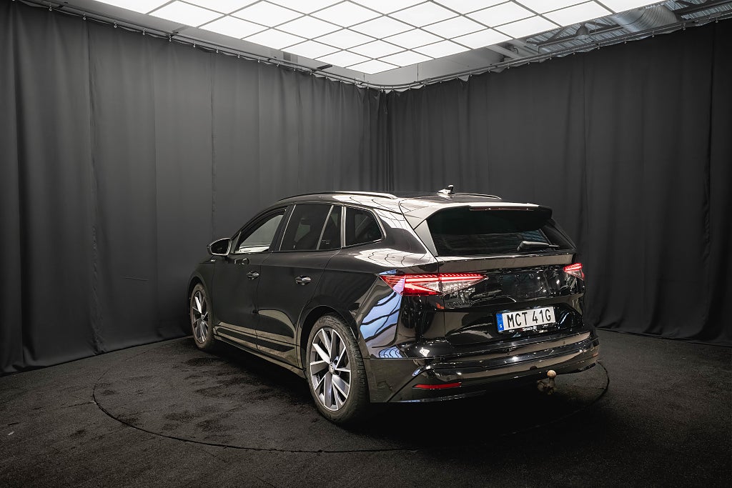 Skoda Enyaq iV 80x SPORTLINE DRAG KAMERA ELSTOLAR 1-ÄGARE MOMS 265hk