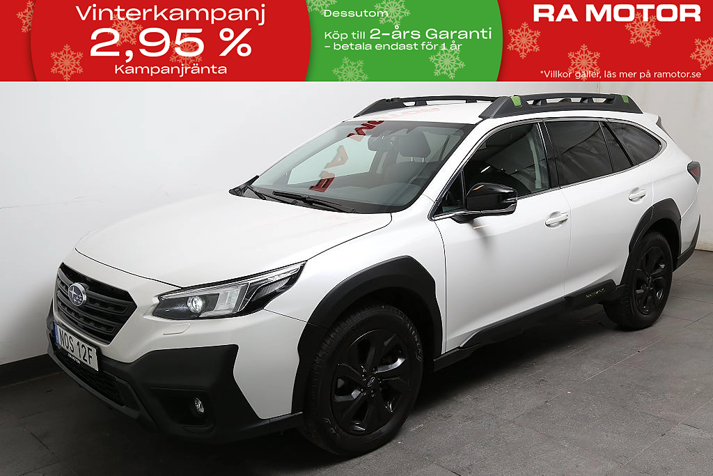 Subaru Outback 2,5i XFuel Field AWD Aut Bränslevärmare Drag 2024