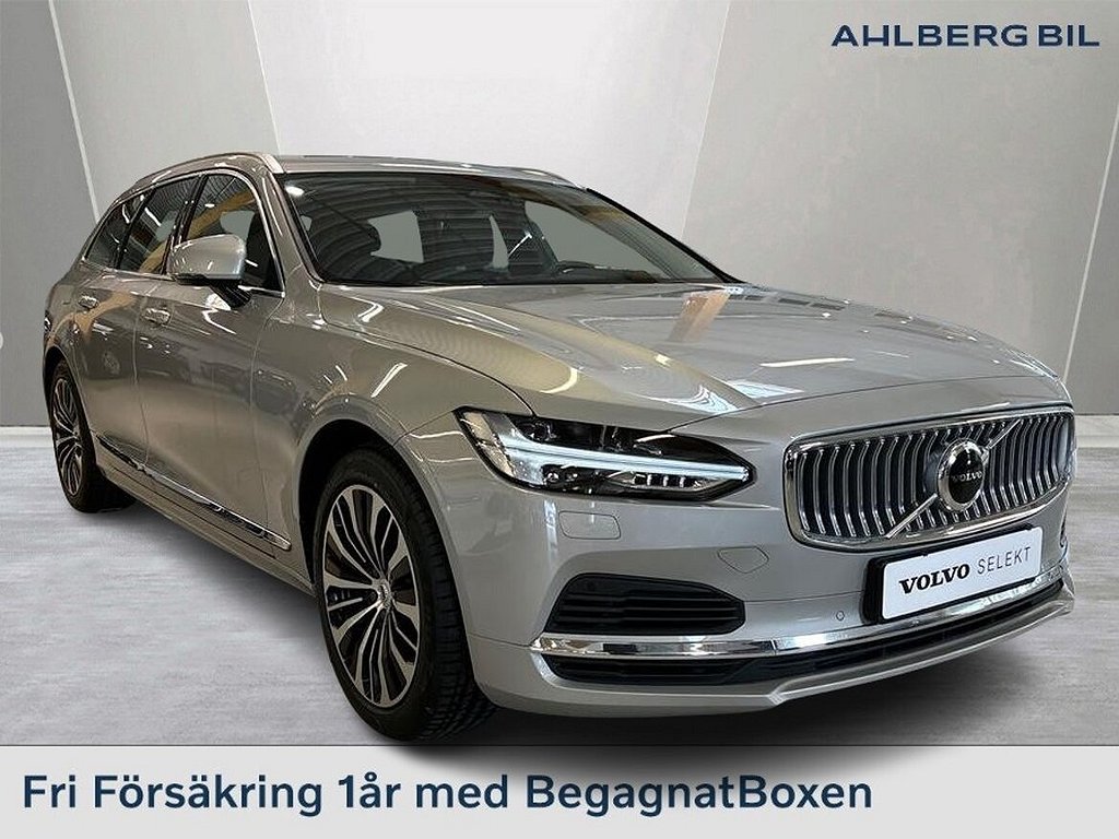 Volvo V90 Recharge T6 Core Edition,Vinterhjul ingår,Parkeringskamera bak, 