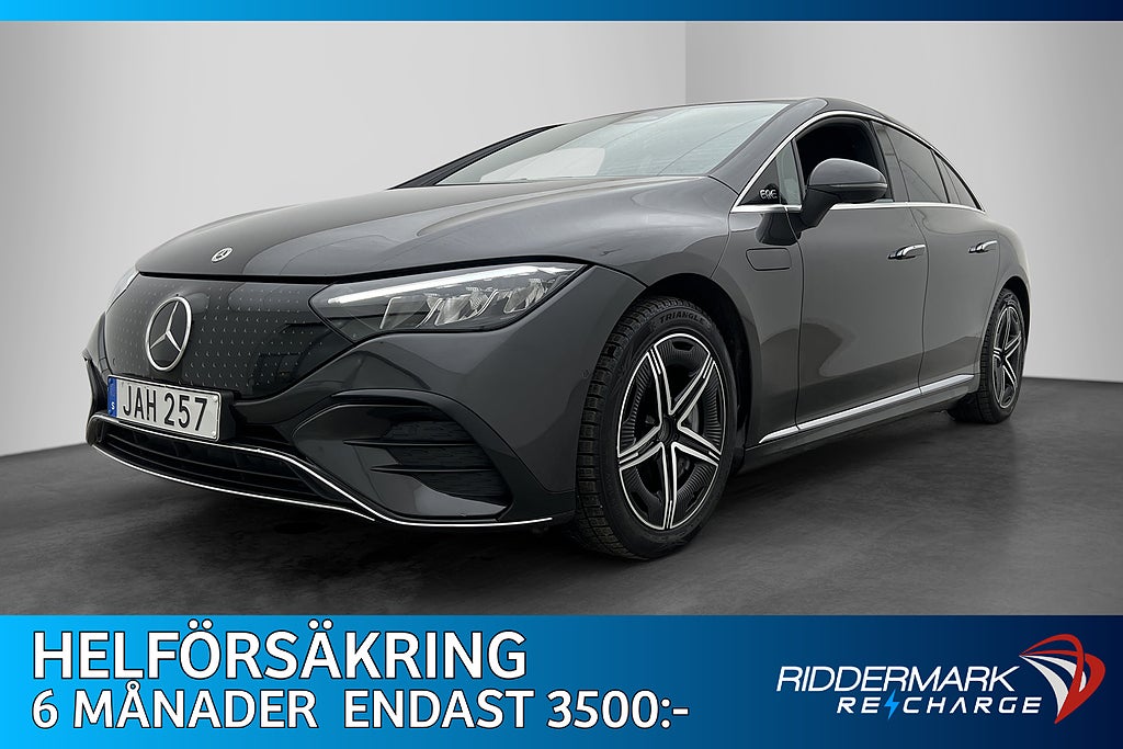 Mercedes-Benz EQE 300 AMG Värmare Skinn Kamera Drag GPS MOMS