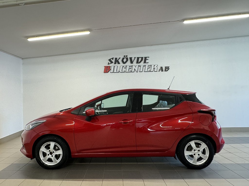 Nissan Micra 1.0 Acenta/Nyservad/Bluetooth/Farthållare