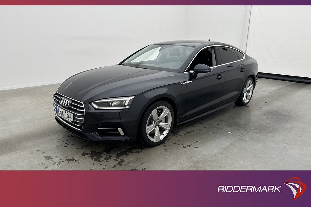 Audi A5 Sportback TFSI Quattro 252hk Proline B&O Sensorer