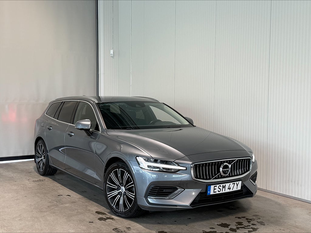 Volvo V60 T6 TwEn AWD Plug-In Inscription Drag Skinn P-värm B-kam