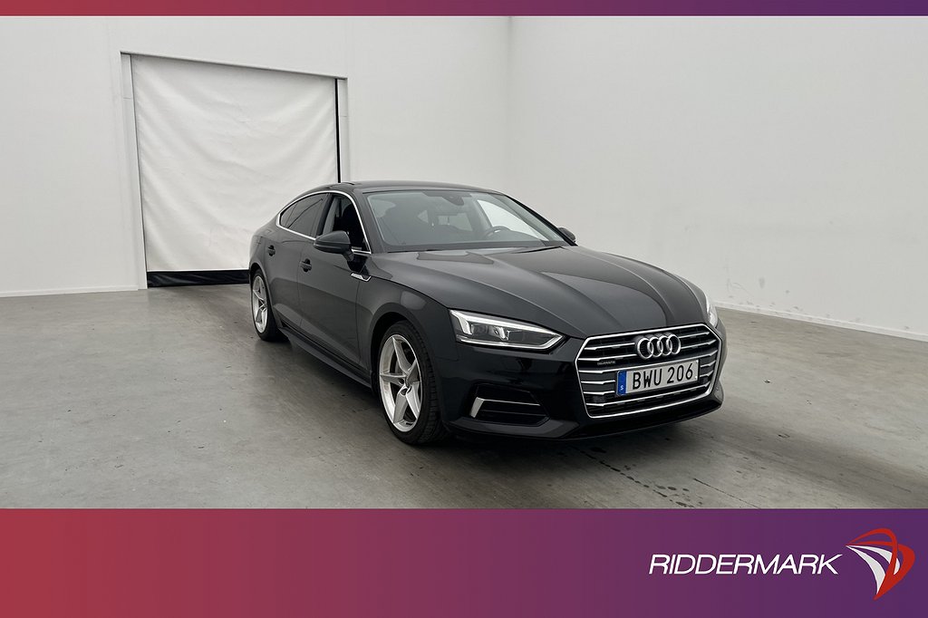 Audi A5 Sportback TFSI Q 252hk Proline Kamera