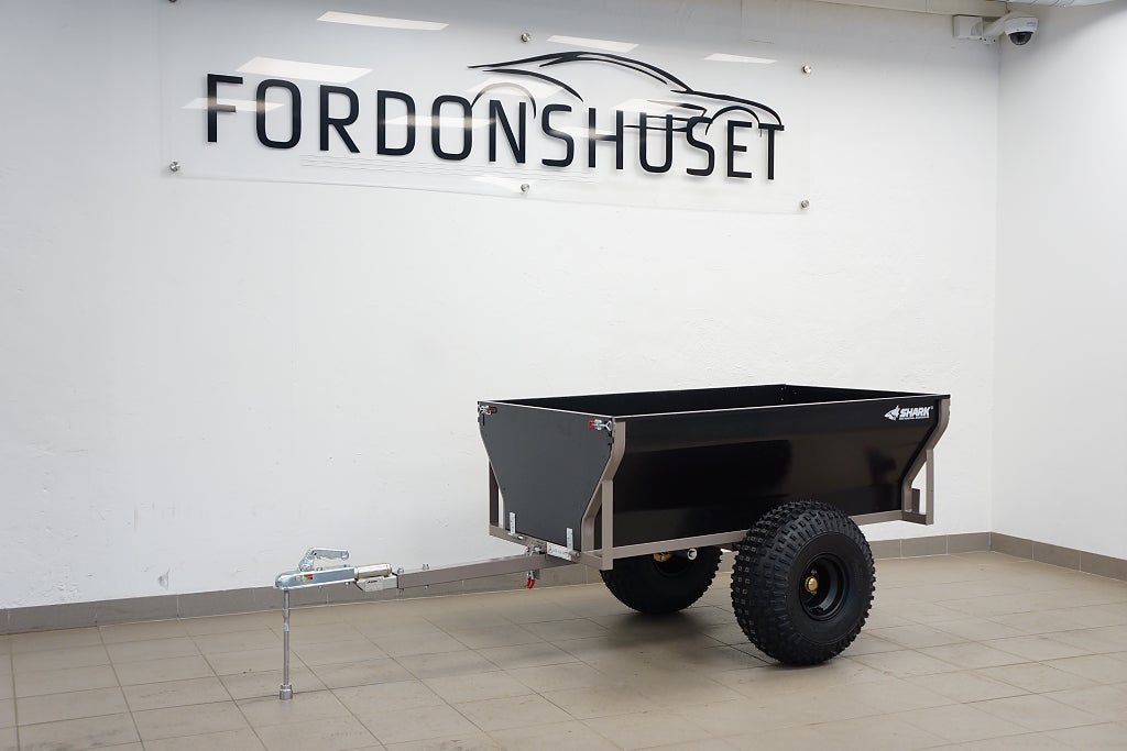 Shark 500 TIPPBAR GÅRDSVAGN | PERFEKT FÖR ATV