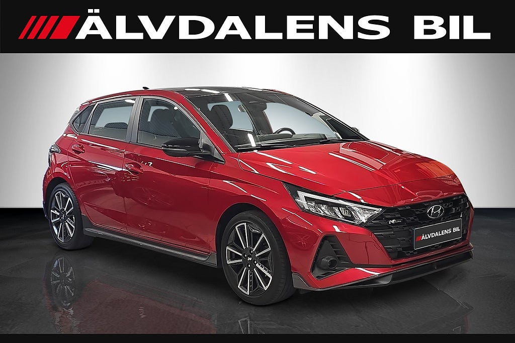 Hyundai i20 1.0 T-GDI N-Line 120hk Aut, Kamera, Rattvärme, Dragkrok