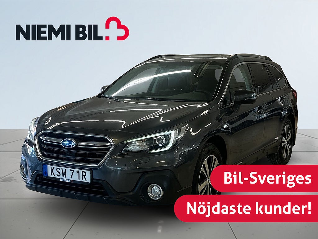 Subaru Outback 2.5 4WD Summit Drag Mvärmare Kamera H/K Navi Ad. F-håll