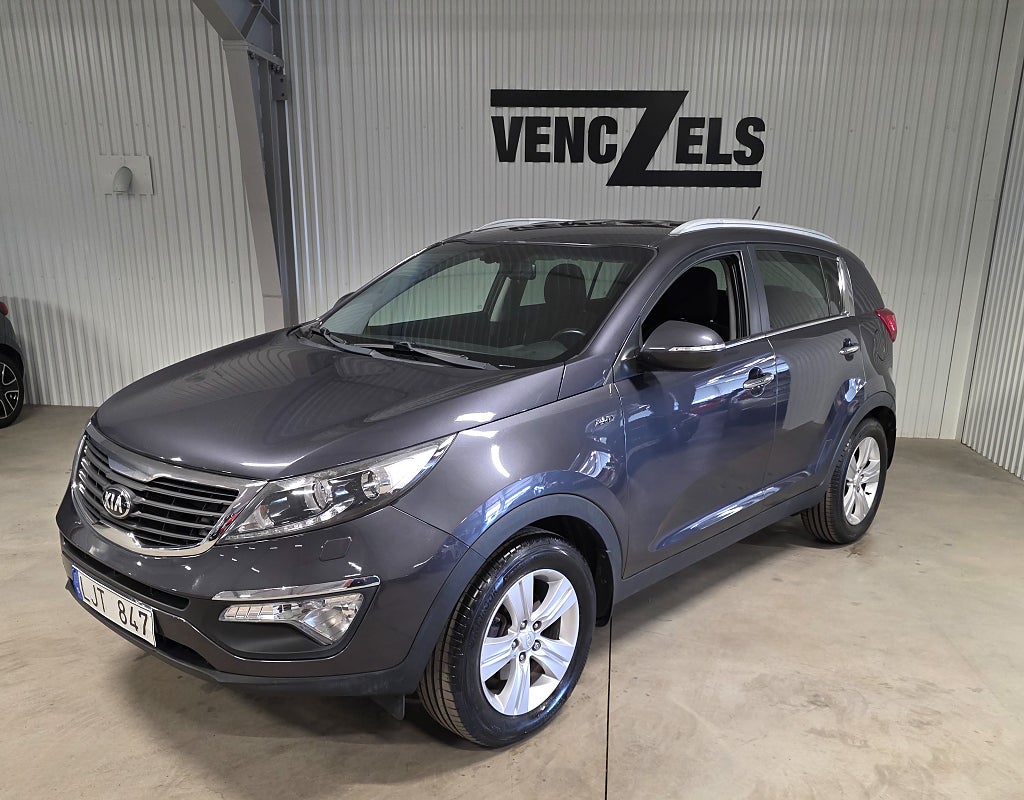 Kia Sportage 2.0 CRDi AWD EX Aut Dragkrok 9626 mil Mycket fin