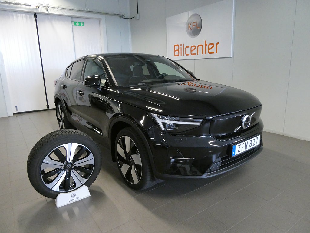 Volvo C40 Recharge Twin Ultimate Pano-Drag-360°-h&K-Värmare-SoV
