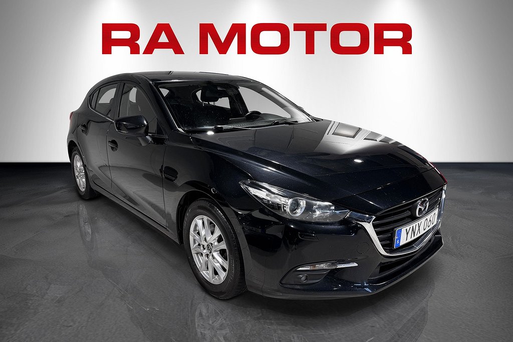 Mazda 3 Sport 1.5-D | Nyservad | Kamkedja | Bluetooth 2016