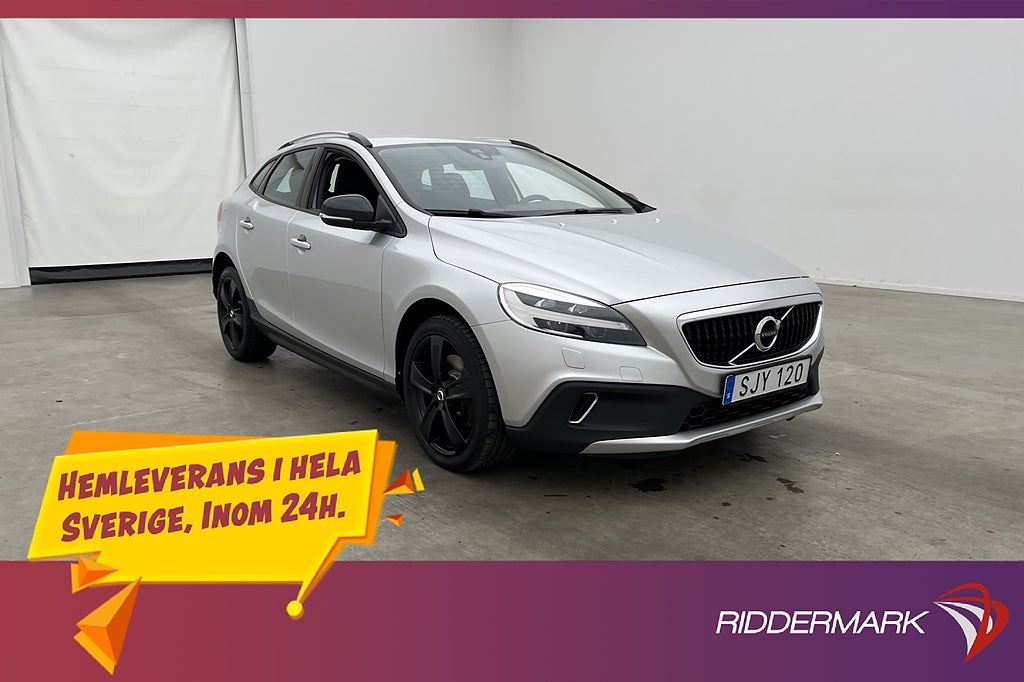 Volvo V40 Cross Country D3 150hk Momentum VOC Värmare LED