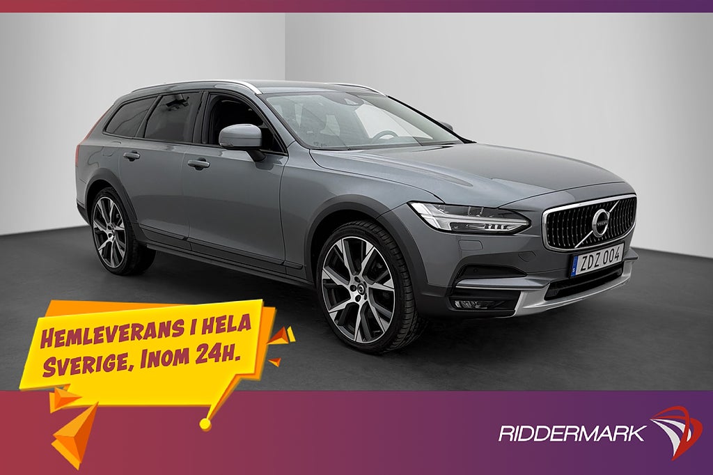 Volvo V90 Cross Country D4 AWD 190hk Värmare Dragkrok Kamera