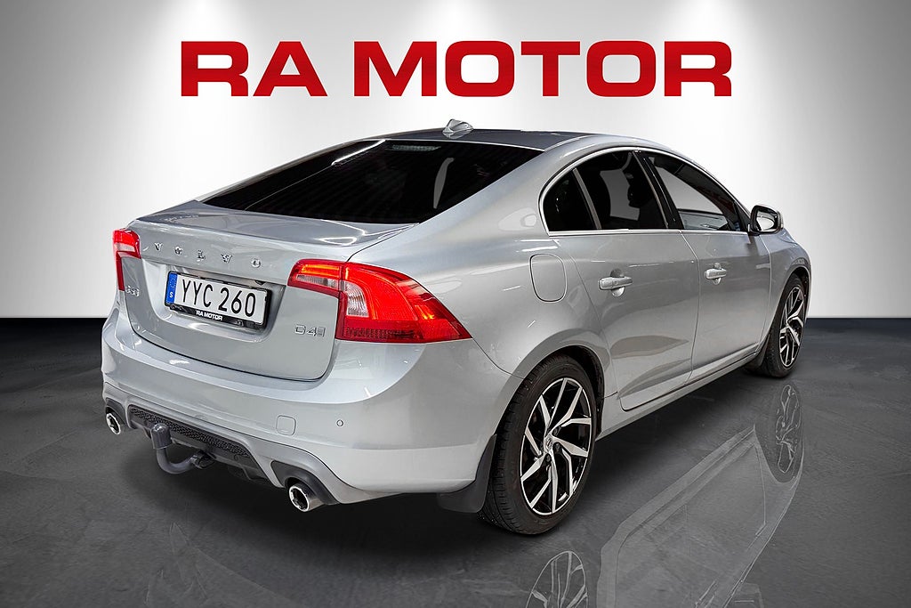 Volvo S60 D4 190hk R-Design |Drag|VOC|HK ljud|Kamera|Navi| 2018