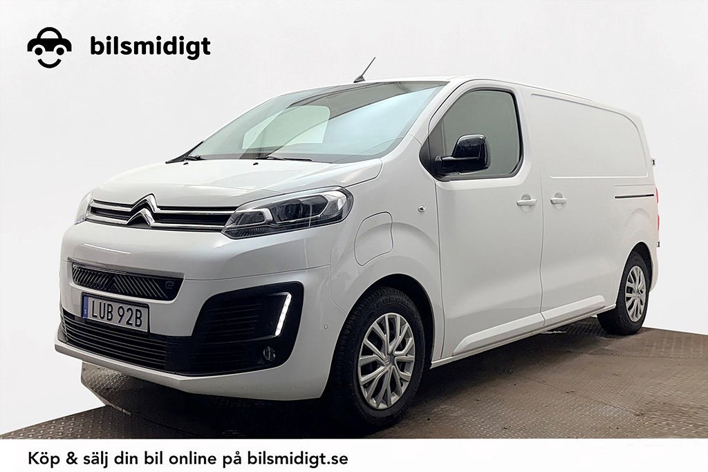 Citroën ë-jumpy 75 2xSidodörr 3sits Drag Inredd Nav Kamera Delläder