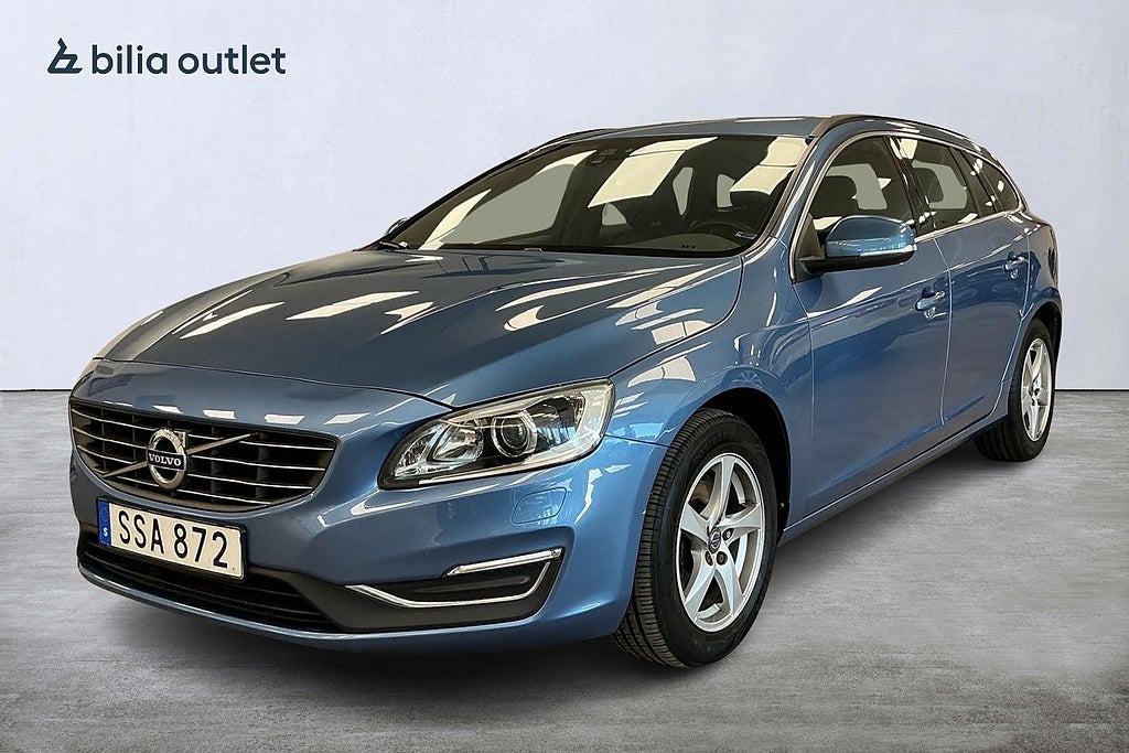 Volvo V60 D4 Momentum Kamrem Bytt Nyservad Drag Skinn P-värmare 