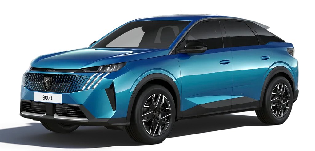 Peugeot 3008 Nya 3008 ALLURE Hybrid automat , privatleasing 