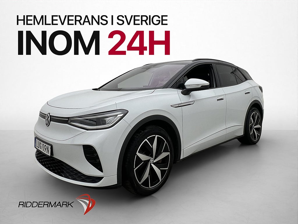 Volkswagen ID.4 GTX 299hk Värmare Dragkrok CarPlay Halvskinn