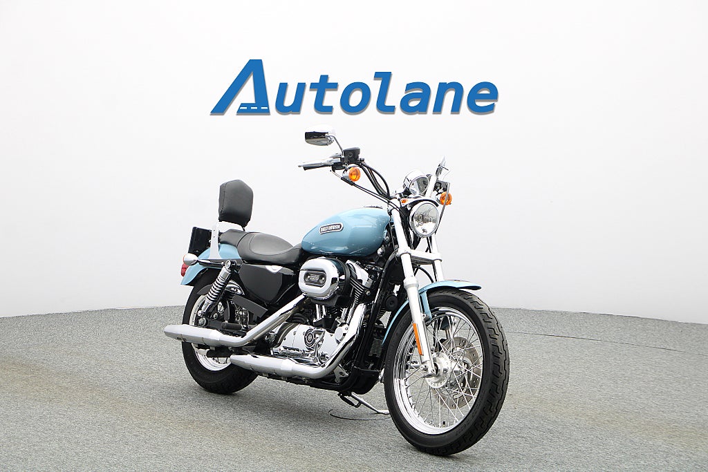 Harley-Davidson 1200 Low *Endast 1089 mil, Sissybar, väska 