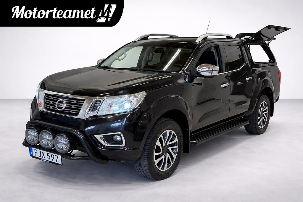Nissan Navara 2.3 dCi 4WD Leasbar Skinn Taklucka Drag X-Ljus Nyservad