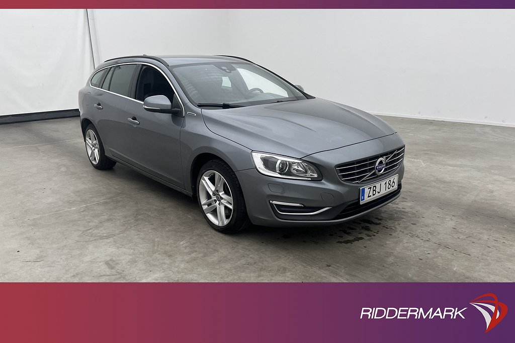 Volvo V60 D5 Plug-in AWD 231hk Momentum VOC Värmare Drag