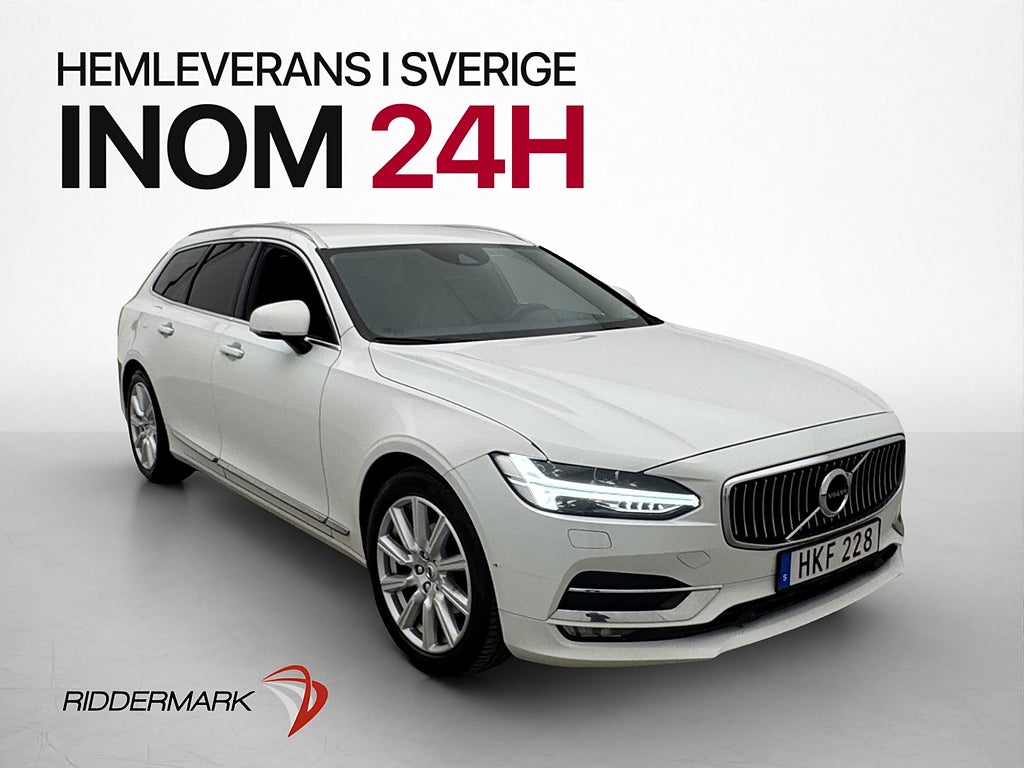 Volvo V90 D4 190hk AWD Inscription Värm Drag Skinn Adaptiv