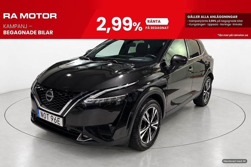 Nissan Qashqai 1.3 158hk | Tekna | Drag | 360º | HUD | 2023
