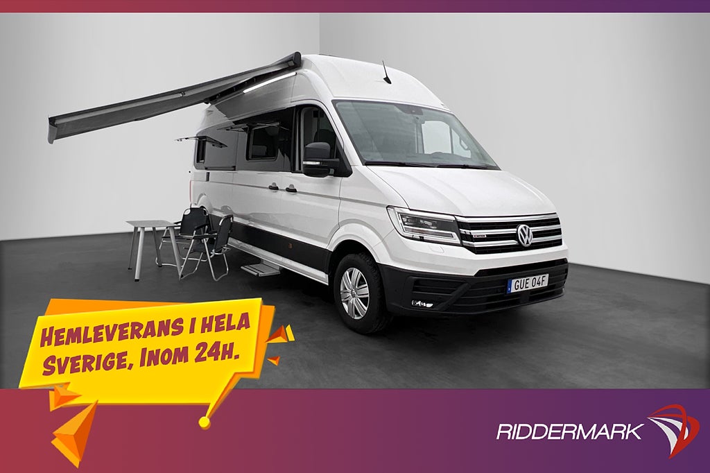 Volkswagen Grand California 680 XL 4M Säng Kök Markis E-Call