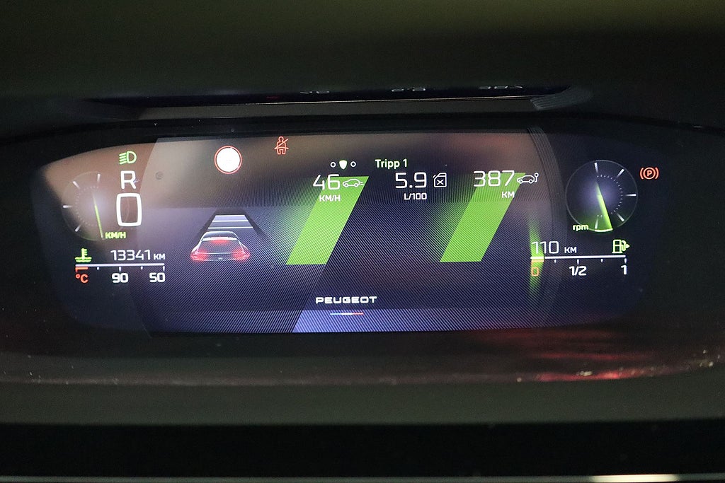 Bild på Peugeot 408 GT 1.2 PT 130hk Aut - B-KAMERA, NAVI, CARPLAY, 1 ÄGARE