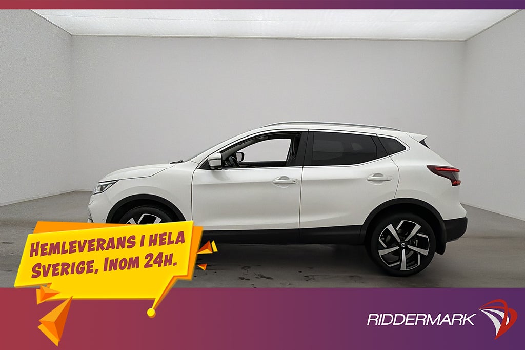 Nissan Qashqai 1.3 DIG-T 160hk Tekna Pano 360° Navi Drag