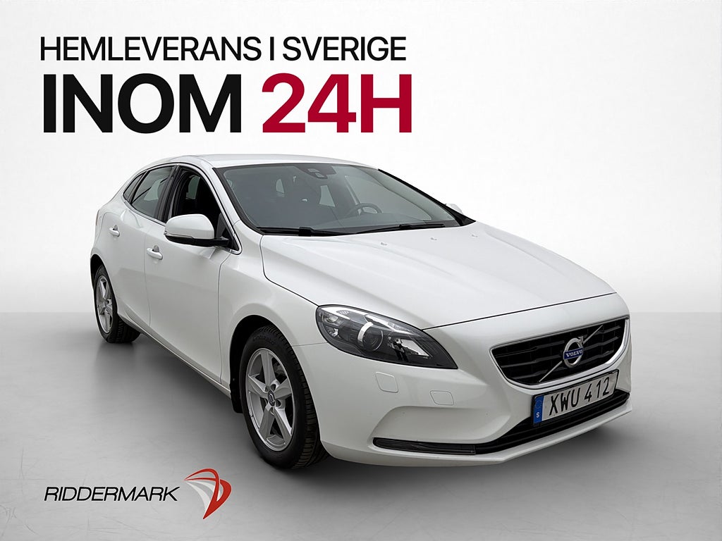 Volvo V40 T3 150hk Momentum Värmare Dragkrok 2 Brukare