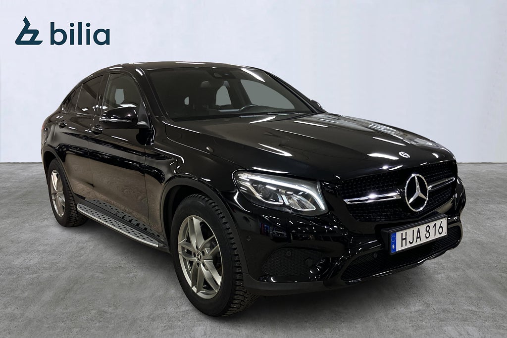 Mercedes-Benz GLC 220 d Coupé 4MATIC S-VHjul/Drag/DIesel/Mvärmare/Burmester/Nyser.