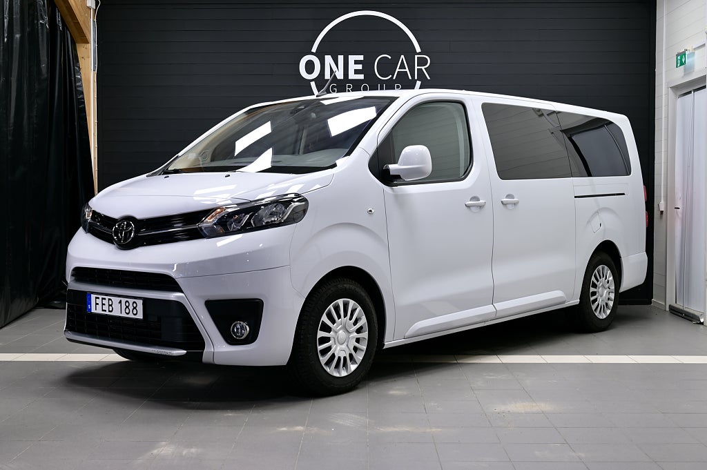 Toyota Proace Verso 2.0 D-4D 9-sits MOMS 2xSkjutdörr 144hk